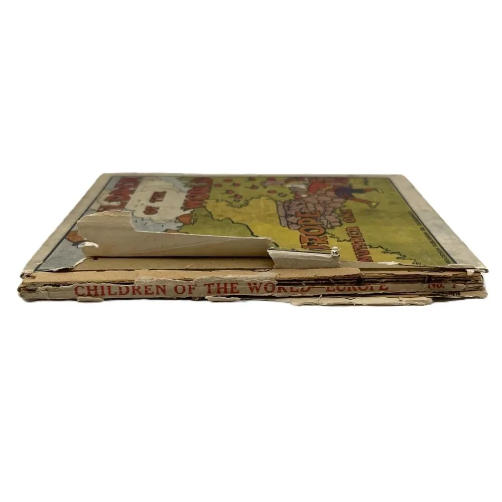 1916 Children Of The World-Europe (Number One) Goldsmith Publishing - see photos